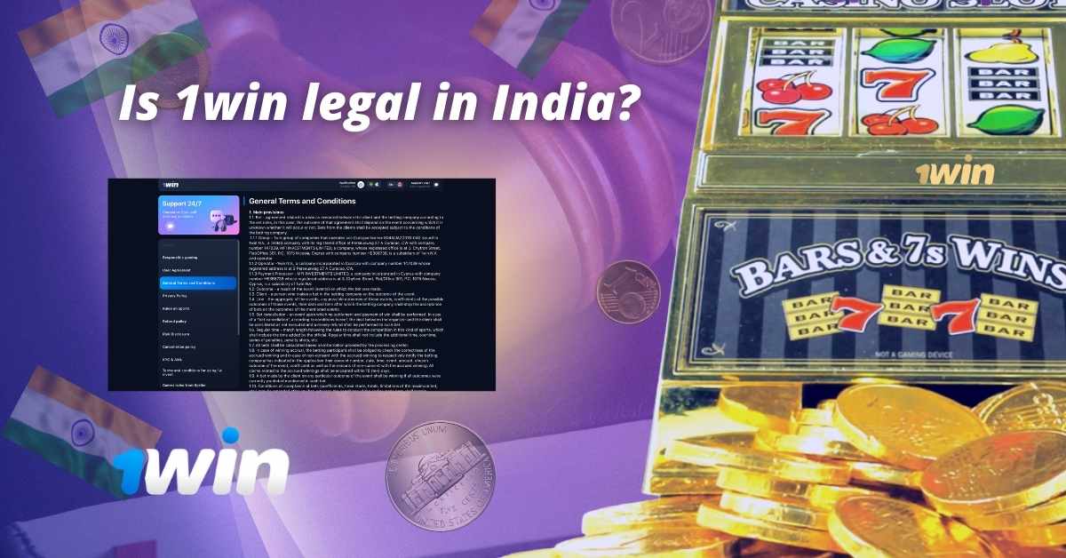 Is 1Win Legal in India?